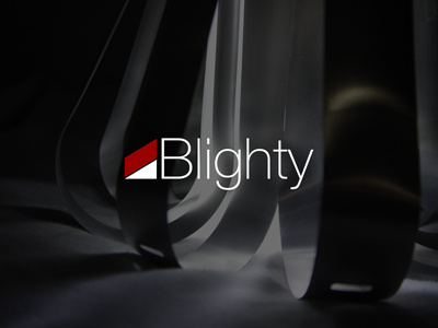 Blighty blind design light product upcycled