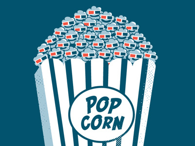 Pop Corn 3d popcorn