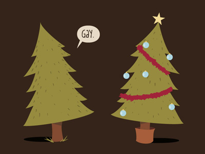 christmas tree christmas tree gay