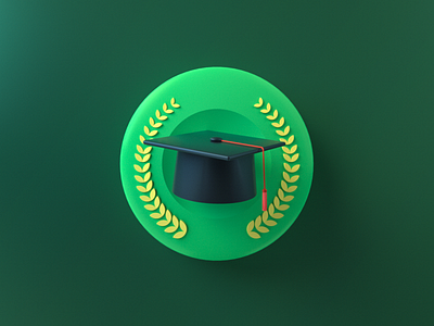 icon-学考无忧 c4d icon