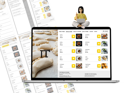 Redesign of Ukrainian cuisine site