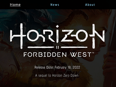 Horizon Forbidden West Fanpage