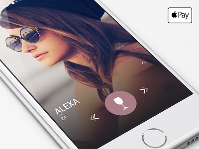 Invite and connect app checkout confirm design drink invite ios profile ui user ux wine