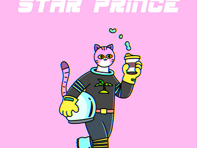 star prince design graphic design illustration 그림 디자인 모던 삽화 일러스트 캐릭터