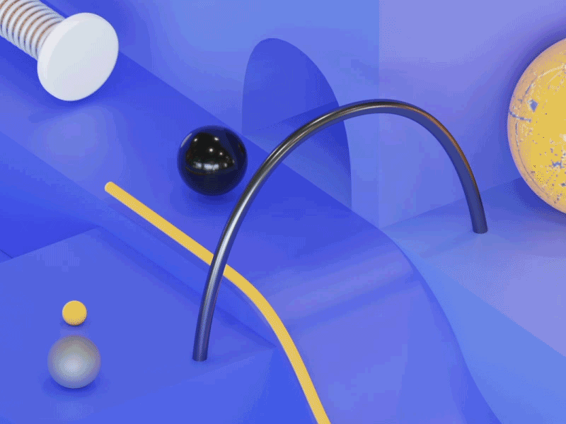 Loop Pinball! 3d animation blender design illustration motion