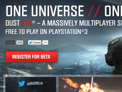 Dust 514 free to play front page