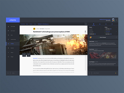 Gaming Platform by Brightlab on Dribbble