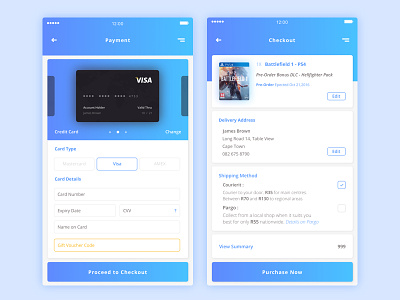 Daily UI - 002 - Credit Card Payment