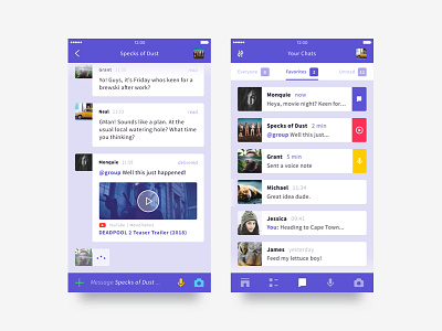 Daily UI #013 Direct Messaging