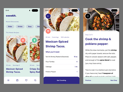 Daily UI #40 // Recipe