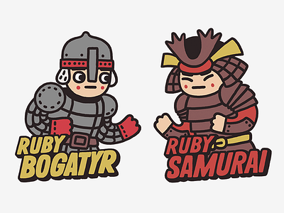 RUBYLOVO #3 bogatyr game interactive samurai