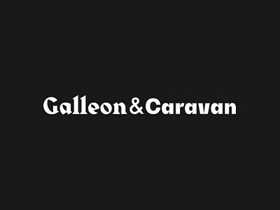 Galleon&Caravan logo 3d animated animation block blockchain caravan change cinema cinema4d dark design evrone galleon illustration promo site transition ui web website