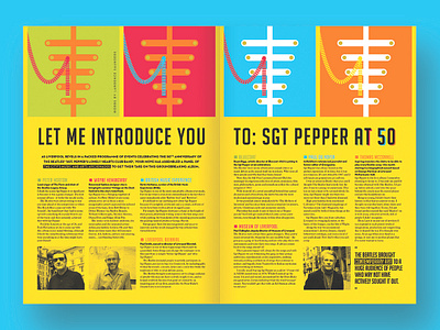 Magazine feature - Sgt Pepper's