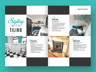 Magazine feature - tiled floors