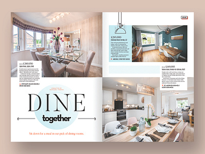 Magazine feature - dining rooms