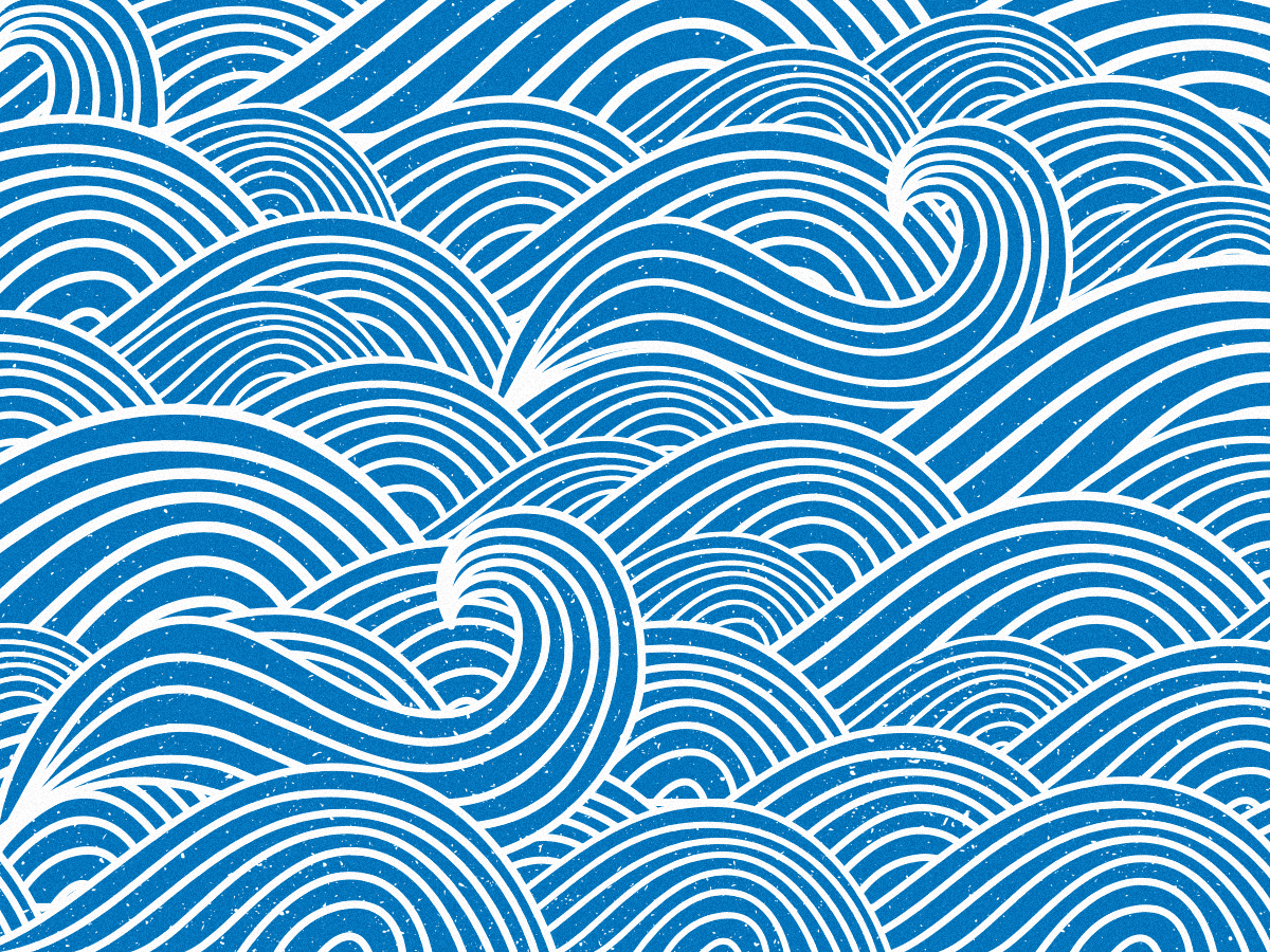 Sea pattern.
