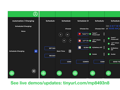 Charge Automator (EV Companion App) app aptera branding design ui ux