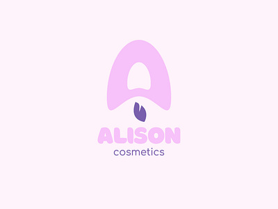 Alison Cosmetics for 30 days logo design challenge. 30daychallenge 30daylogochallenge daily logo design logo logo design logo1 logocore