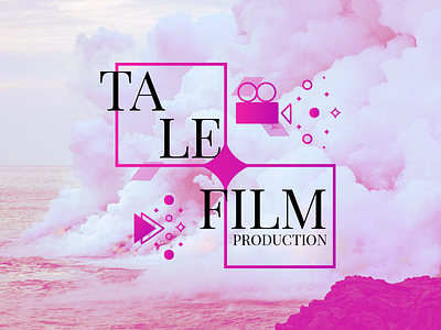 Tale Film Production Logo art film logo portfolio production