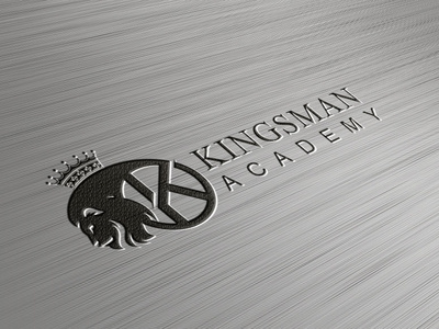 KingsMan academy Logo-04 branding design graphic design logo vector