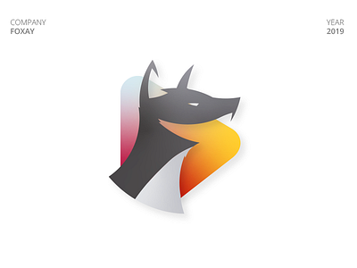 Foxay logodesign branding design flat illustration logo logo design vector