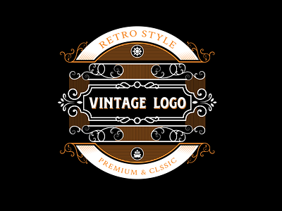 Vintage Style Ornament logo