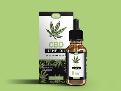 CBD HEMP OIL Packaging & Label Design labeldesign