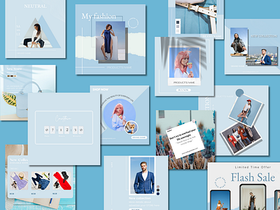 Social Media Post Template Instagram Fashion