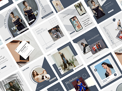 Social Media Post Template Instagram Fashion