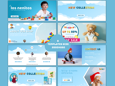Banner website for kid