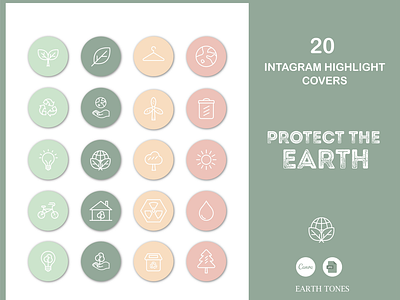 Earth Icons Instagram Highlight