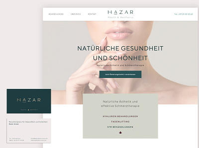 Branding & UX for Natural Healer & Aesthetic aesthetics branding branding agency branding design design health rebrand rebranding redesign uxui webdesign webdesignagency