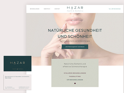 Branding & UX for Natural Healer & Aesthetic