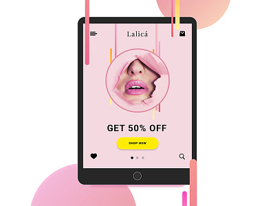 App Design for Lipgloss Brand