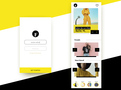 Fashion Appdesign Practice app appdesign productdesign uxui
