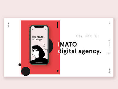 Agency Landingpage Concept