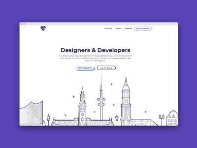 Design Community Ladningpage