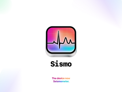 Sismo - Measure Vibration alert app app store application appstore desing earthquake icon ios ipad iphone logo meter motion seismograph shake vibration