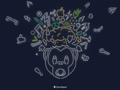 Bear Wallpaper WWDC19 500px 5k apple apple imac developer developers illustration imac imac background mac macos wallpaper wallpapers wwdc wwdc19