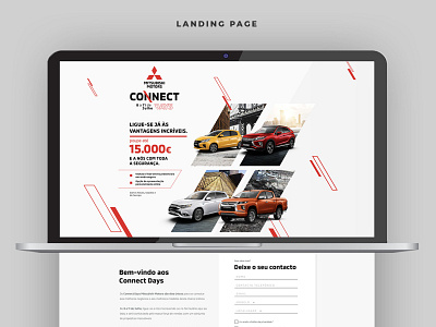 Mitsubishi Motors Connect Days Landing Page