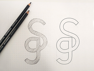 Scherzando Grazioso Logo Sketch Branding