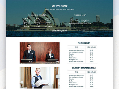 Enjoy Australian Website homepage detail communication design desktop graphic responsive ui ux web website wireframe