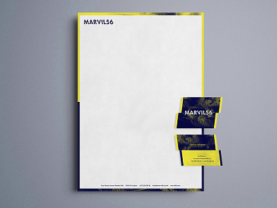 M56 Letterhead and Card Design Mockup branding card communication design graphic illustration letterhead logo mockup typography vector