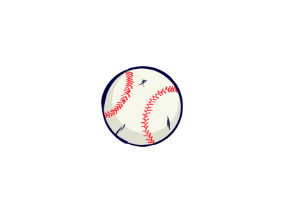 Baseball ball baseball illustration sports vector