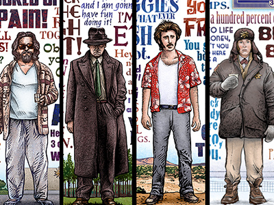 Coen brothers print series