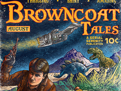 Browncoat Tales firefly limited edition mal reynolds pulp magazine tv
