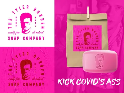 Tyler Durden Soap Co. branding corona covid covid 19 covid 19 covid19 film hollywood logo movie soap weekly challenge weekly warm up weeklywarmup