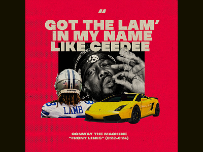 Lam' album album art album artwork album cover design albumartwork dallas design football hiphop newyork nfl rap rapper texas