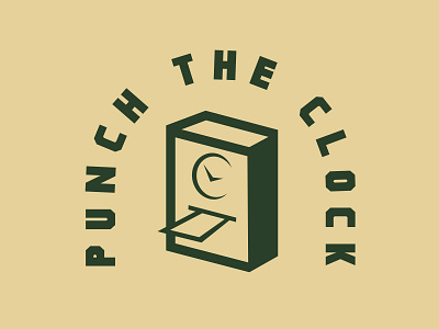 Punch the Clock brand icon icon design iconography icons logo logo design logodesign logomark logos logotype weekly challenge weekly warm up weeklywarmup