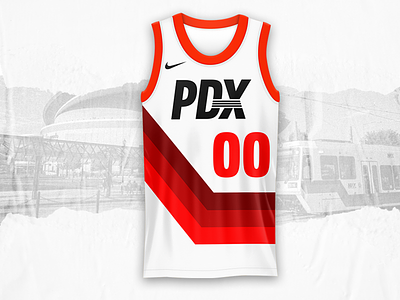 Trail Blazers City Edition basketball design fashion logo mockup nba nike oregon portland sports uniform